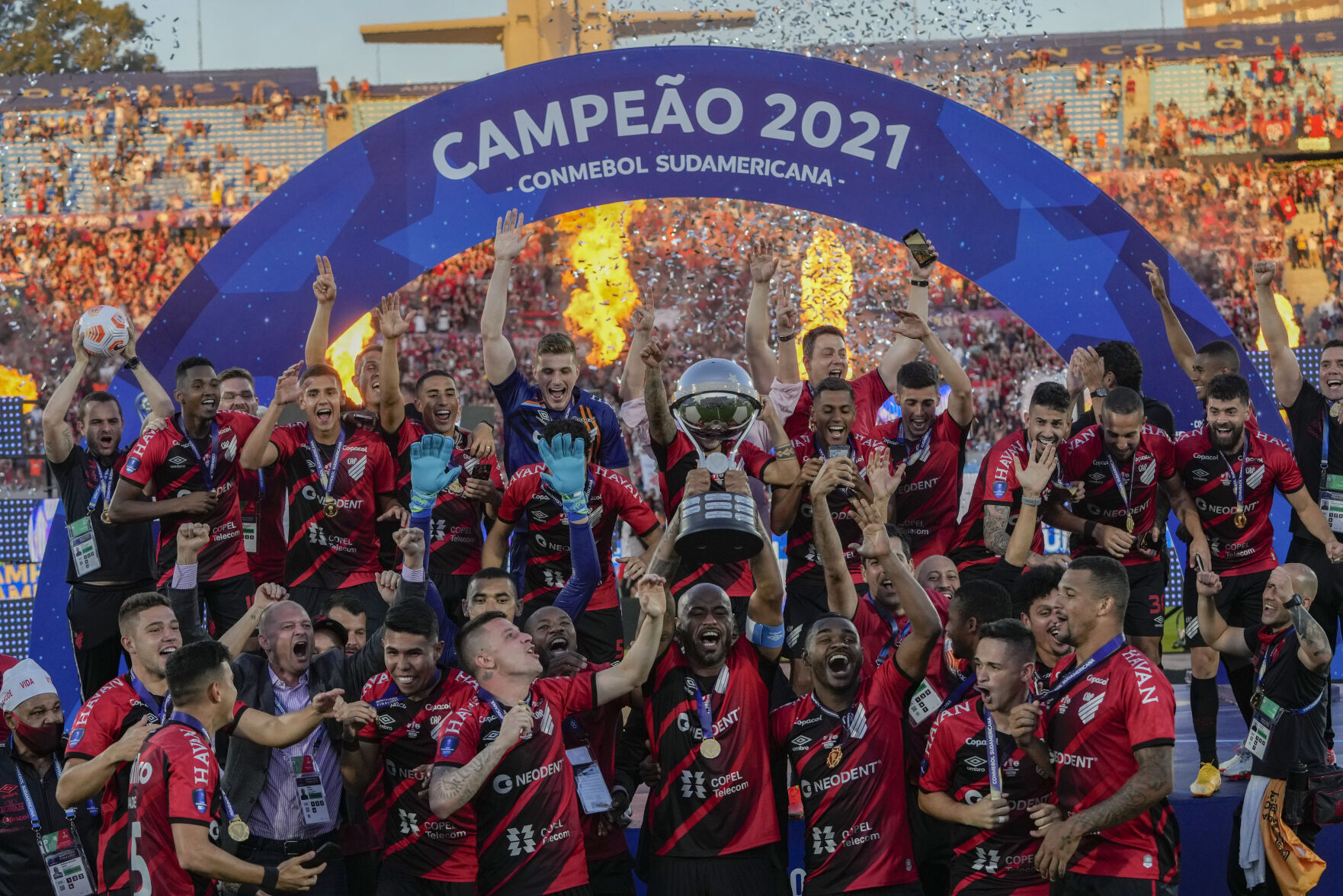 APTOPIX Uruguay Brazil Soccer Copa Sudamericana